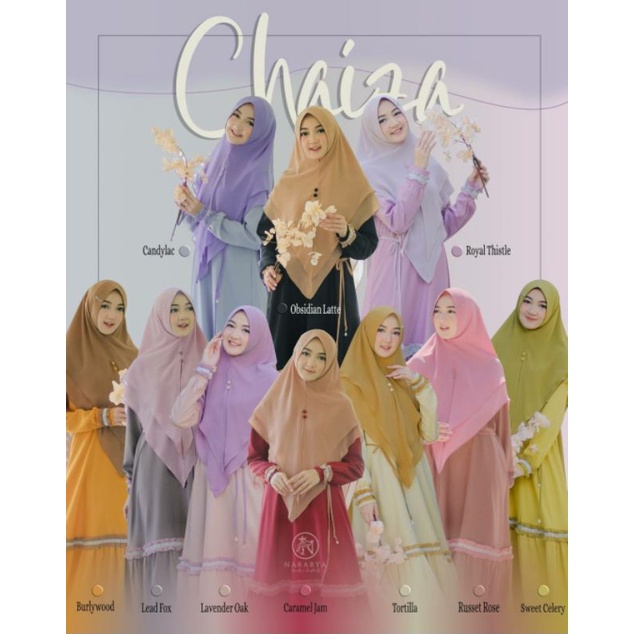 Ready Stok Chaiza Series by Nararya / NG Premium