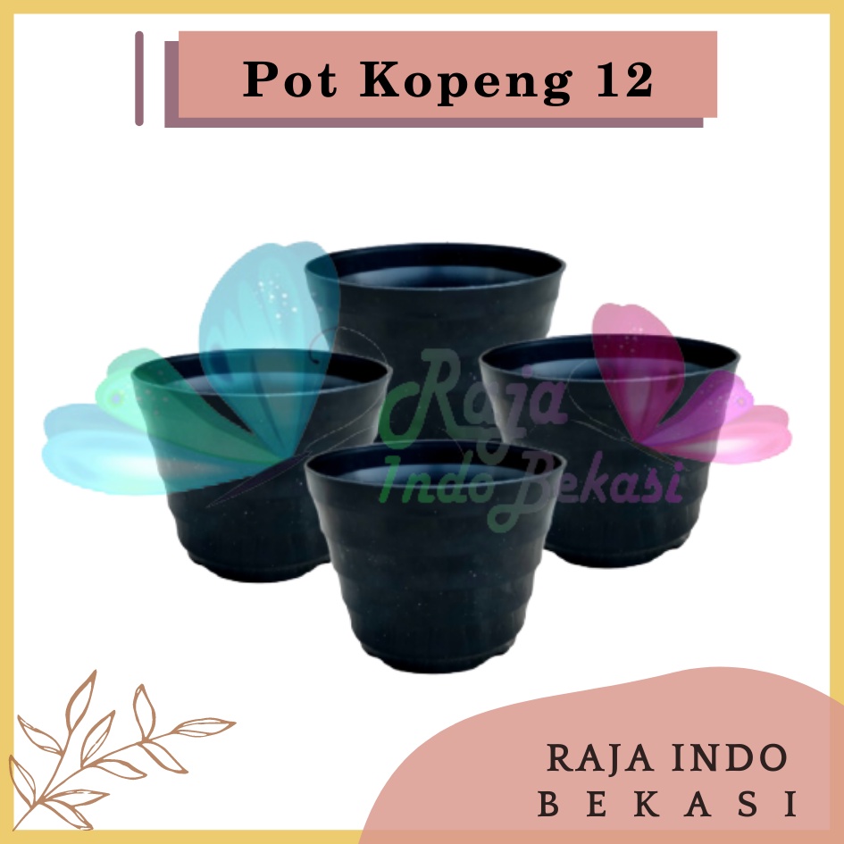 Pot Kopeng 12 Hitam Hitam By Garden Of Love Pot Plastik Mini Kaktus Murah Lucu Mirip Pot Tawon 12