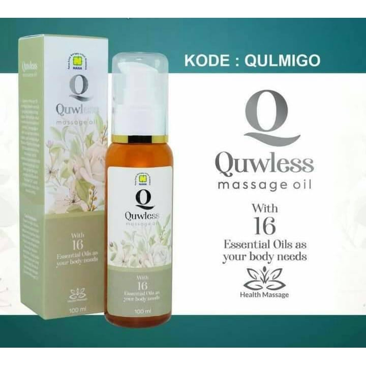 Quwless Massage Oil - Original Nasa QULMIGO