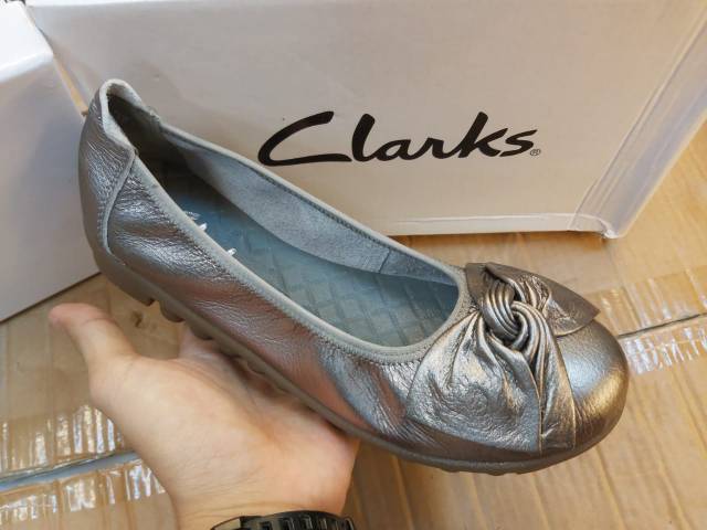 Clarks radial ulir / sepatu clarks kulit / sepatu kulit