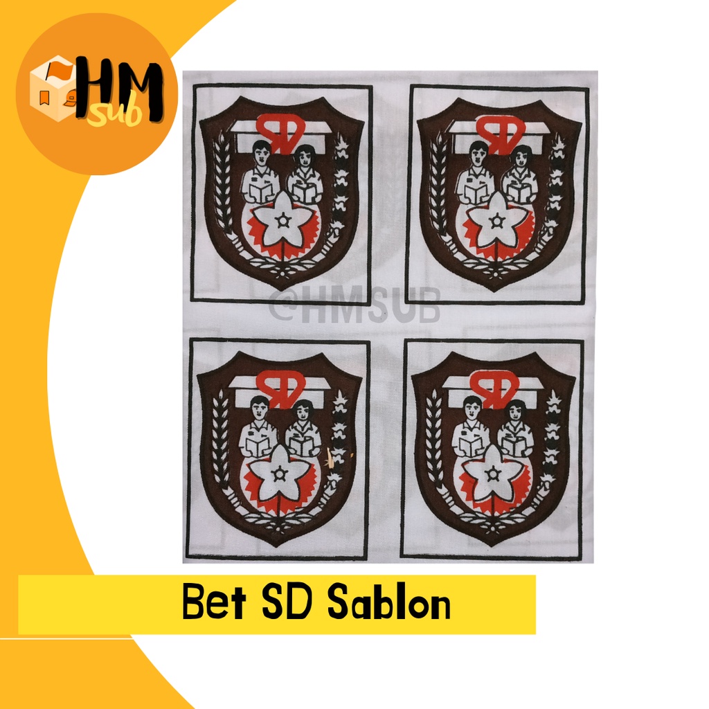 Bet Sekolah Sablon / Bet SD SMP SMA / Bet Osis / Bet Saku