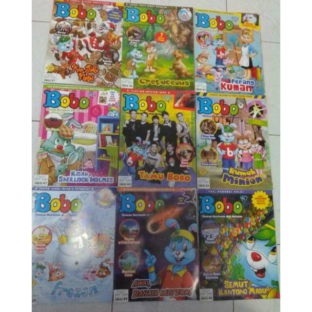 Majalah Bobo Bekas th 2013