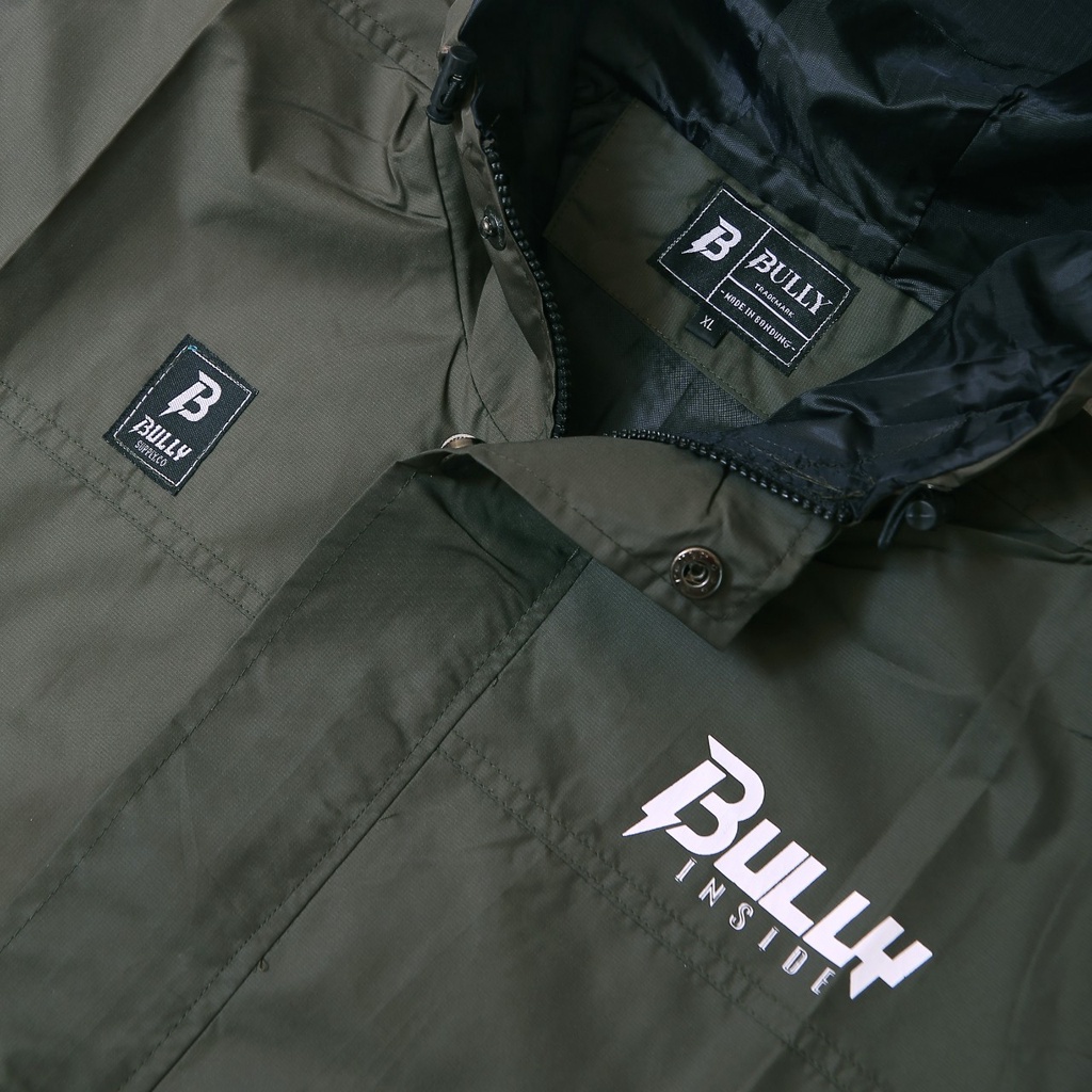 Jaket Parka Outdor Pria Army Bully Inside Taslan Zn Top Brand Quality