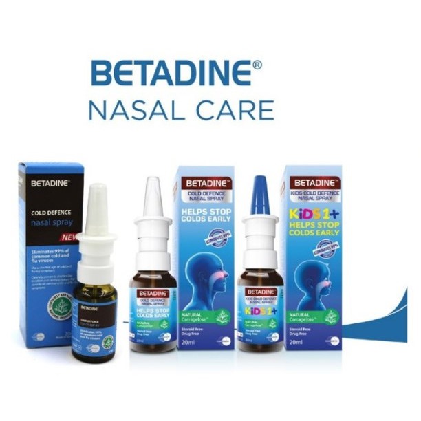 Betadine Cold Defense Adult Nasal Spray  (Dewasa) 20 ml