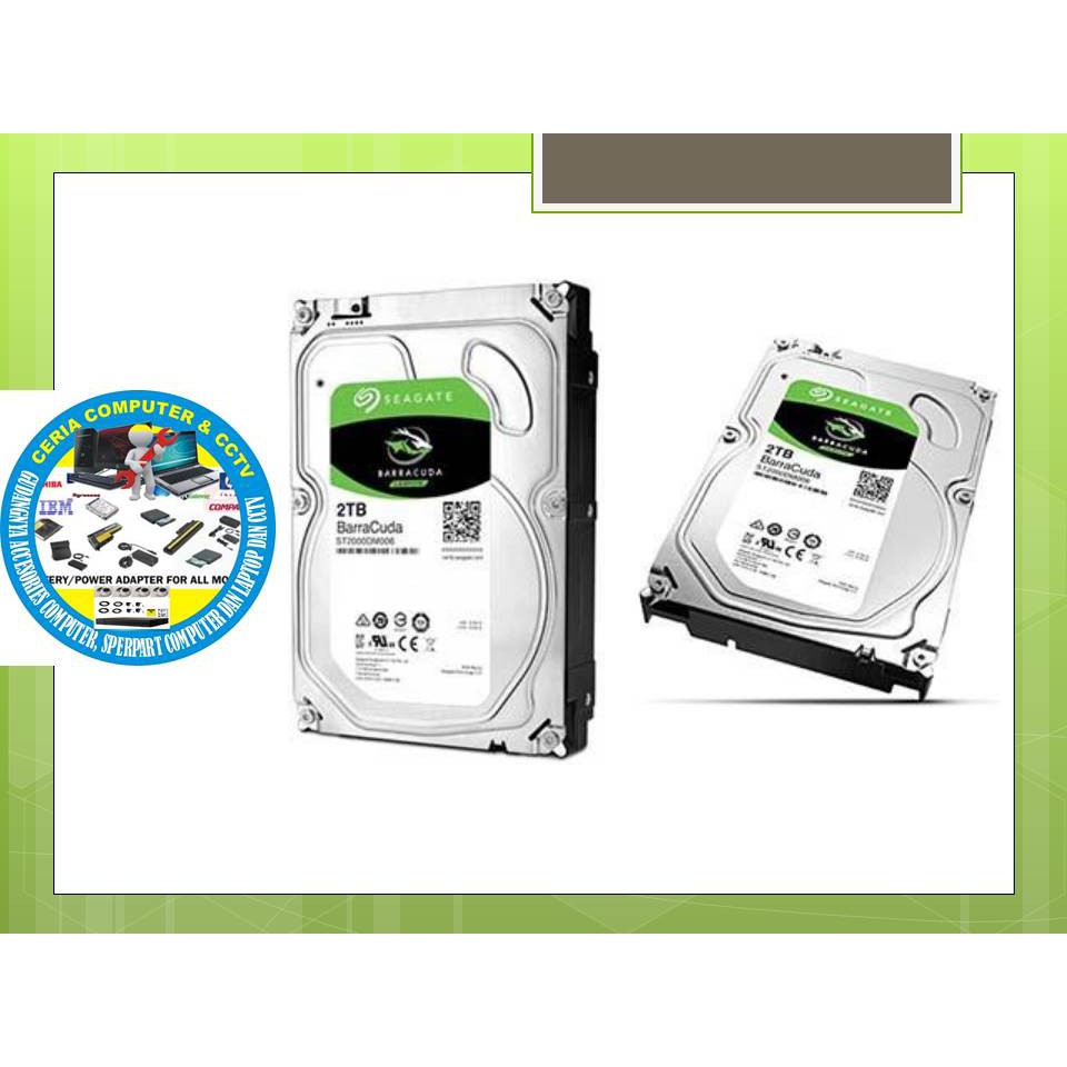 HARDIS HARDISK COMPUTER KOMPUTER PC CPU SEAGATE SIGIT SIGET 2TB SATA3 BARACUDA 7200rpm INTERNAL PC