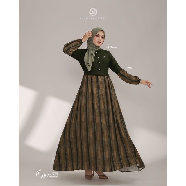 Gamis Salur Meena Dress Nadheera Luxury