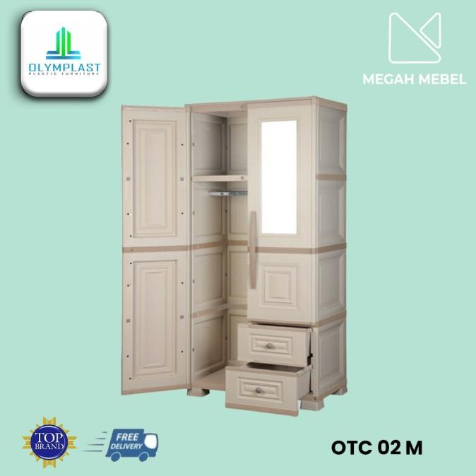 ] Olymplast Lemari Plastik OTC 2 Pintu Modern