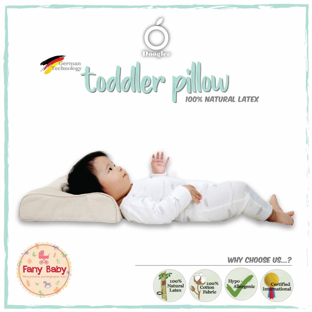 DOOGLEE TODDLER PILLOW