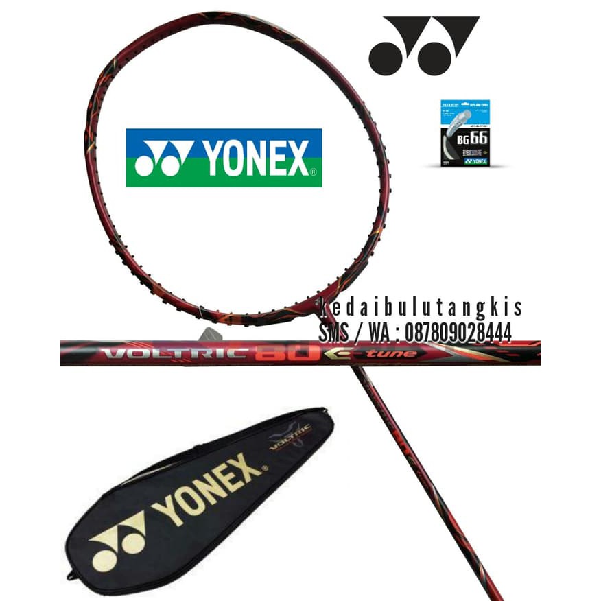 terbaru YONEX VOLTRIC 80 ETUNE ORIGINAL
