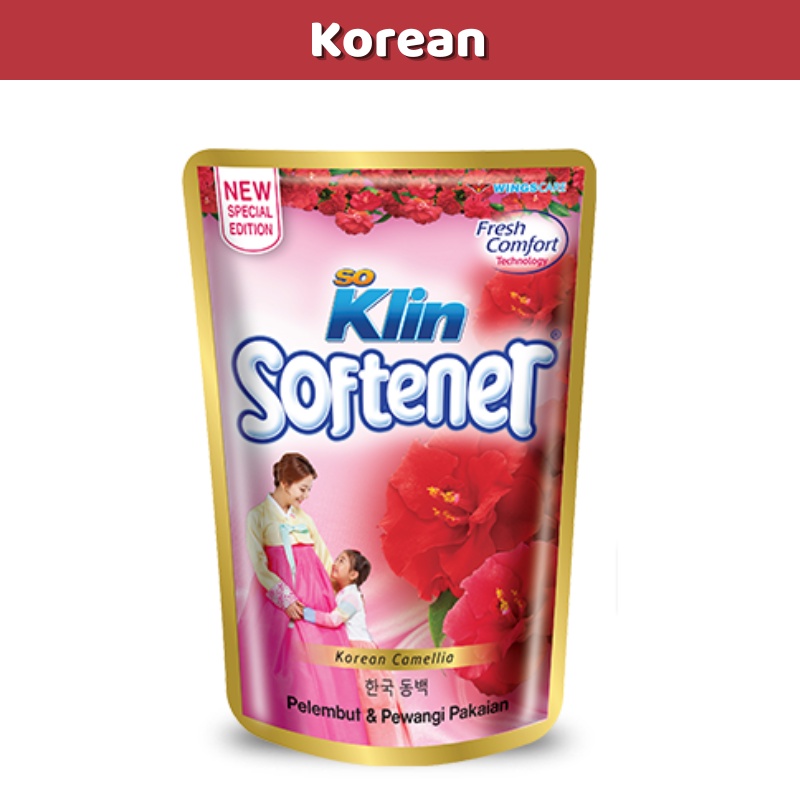 Soklin Softener 900ml ( Pouch )