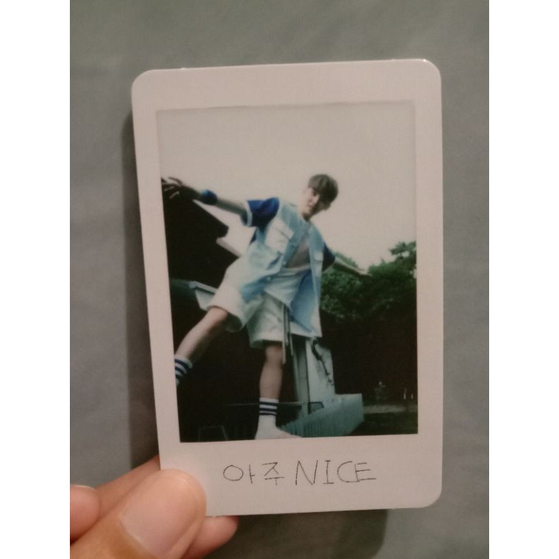 Photocard aju nice woozi ❌booked