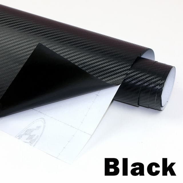 Stiker Vinyl Carbon Fiber-03 Mobil Car Wrap 3D Multifungsi 127 x 30 CM