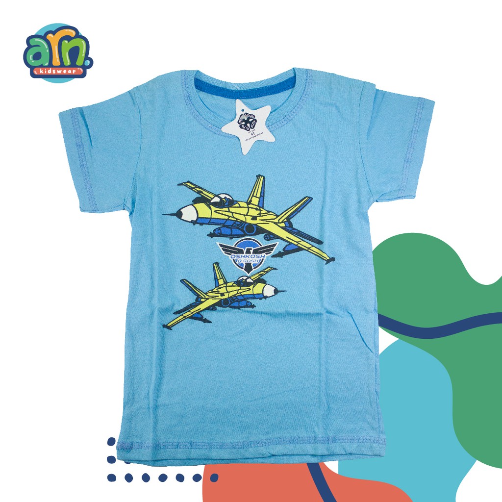 Kaos anak / baju anak / kaos oshkosh / kaos pesawat