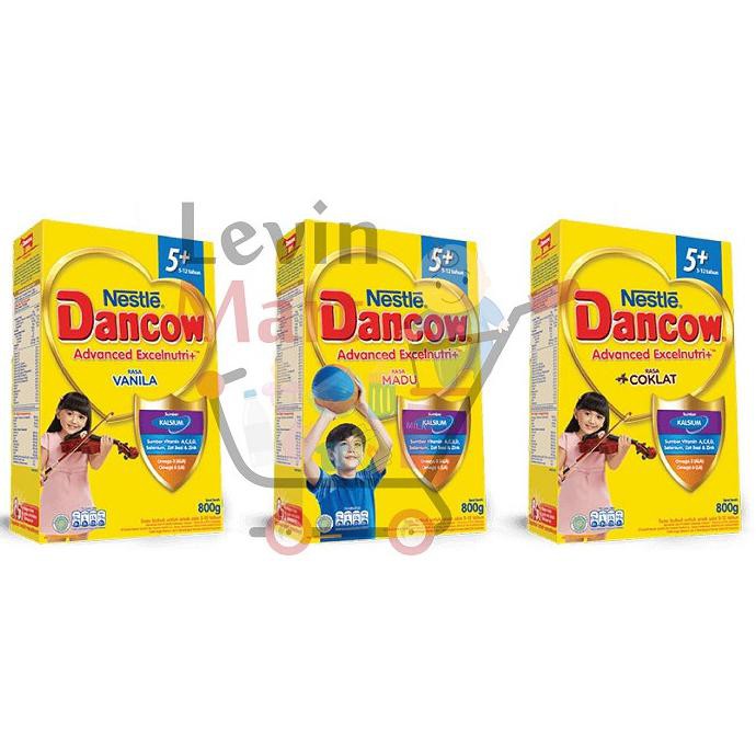 

[[BISA COD]] Nestle Dancow 5+ / 5 Plus 800gr / DANCOW 5 PLUS /VANILLA, MADU, COKLAT - Coklat TERUJI