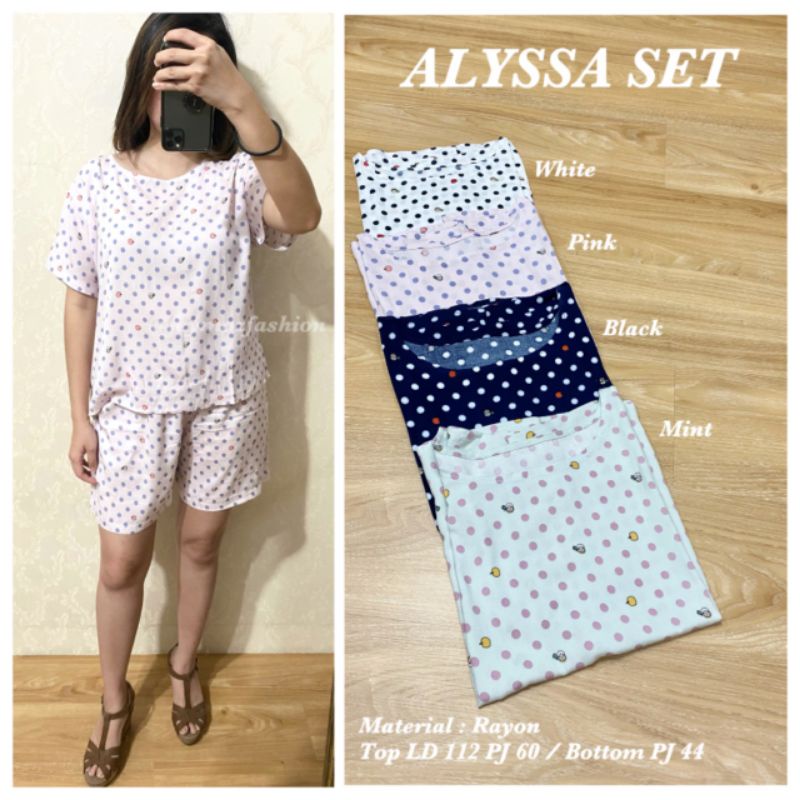 alyssa rayon set