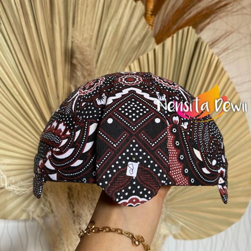 Blangkon Solo Jarik - Motif Bebek Kembar