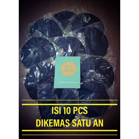 COVER MIC SARUNG MIC ISI 10 DIKEMAS PER SATUAN WARNA HITAM