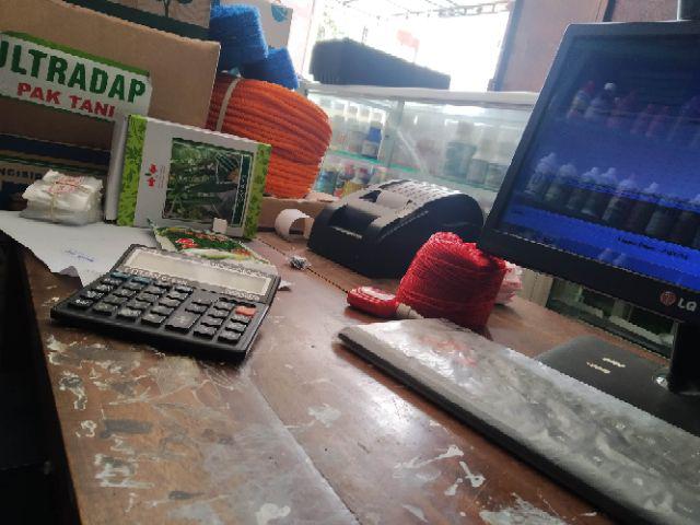 Sanvanina E-1515 Kemeja Batik Premium Lengan Panjang Nala Brown