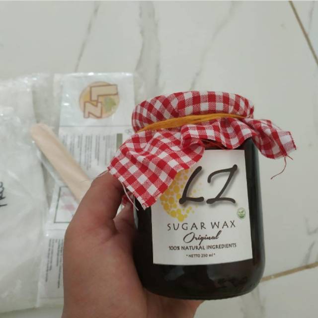 (PRELOVED) LZ SUGAR WAX Original isi 250ml free kertas wax
