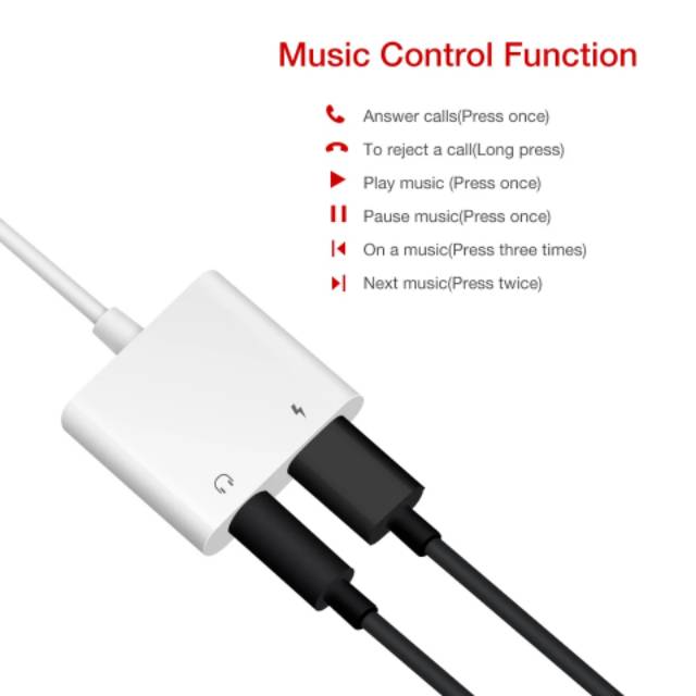 Sambungan 2 In 1 Type C Hi-res ( Audio Jack 3.5mm &amp; Type C ) USB C Original 100%