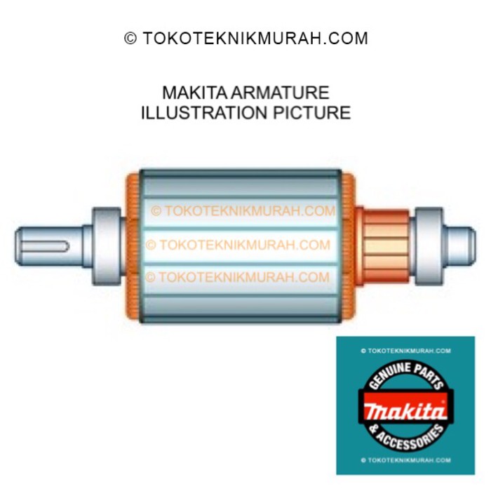 Makita Armature MT240 / Angker MT 240 Asli Original