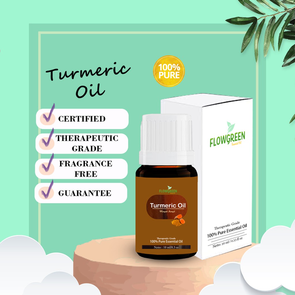 Turmeric Essential Oil Kemasan 10 ml by Flowgreen