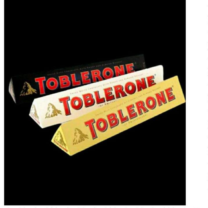 

[KODE LQVEQ] Toblerone Swiss Dark Chocolate with Honey & Almond Nougat 100gr