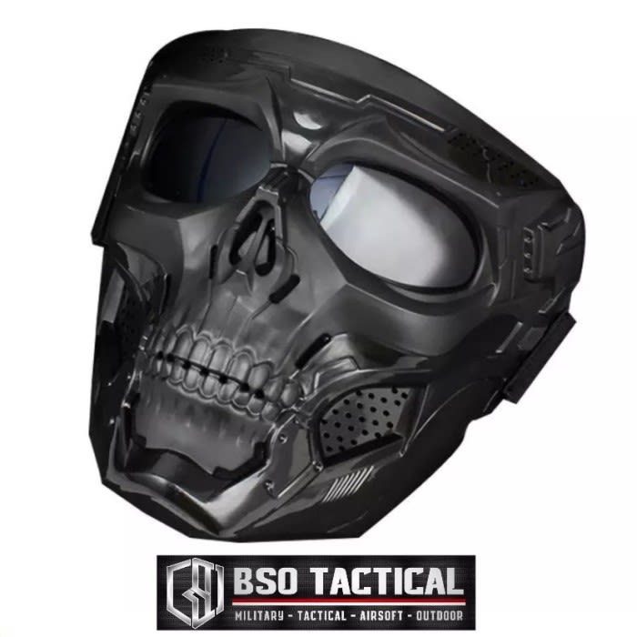 Terlaris Masker Skull Tactical Outdoor Mask Airsoft Paintball Full Face Mask