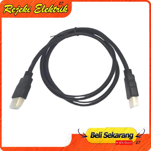 Kabel HDMI 1 Meter Standart - PROMO Termurah Berkualitas