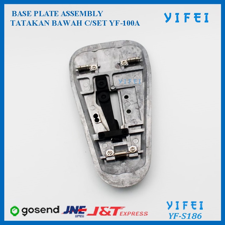 BASE PLATE ASSEMBLY YIFEI YF-S186/TATAKAN BAWAH C/SET YF-100A