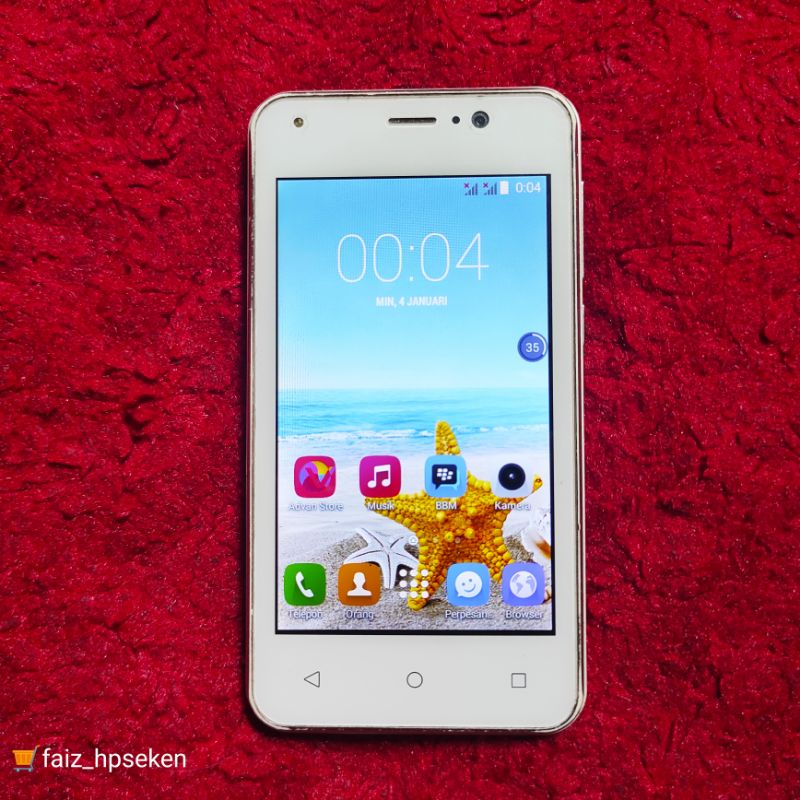 Advan S4X/S4Z Ram 1GB Hp Android Second Murah Normal Siap Pakai