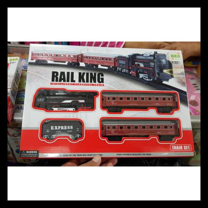 {BISA COD} Rail King Classical Train / Mainan Set Gerbong Kereta Api ( 19033-7 ) SPECIAL Kode 125