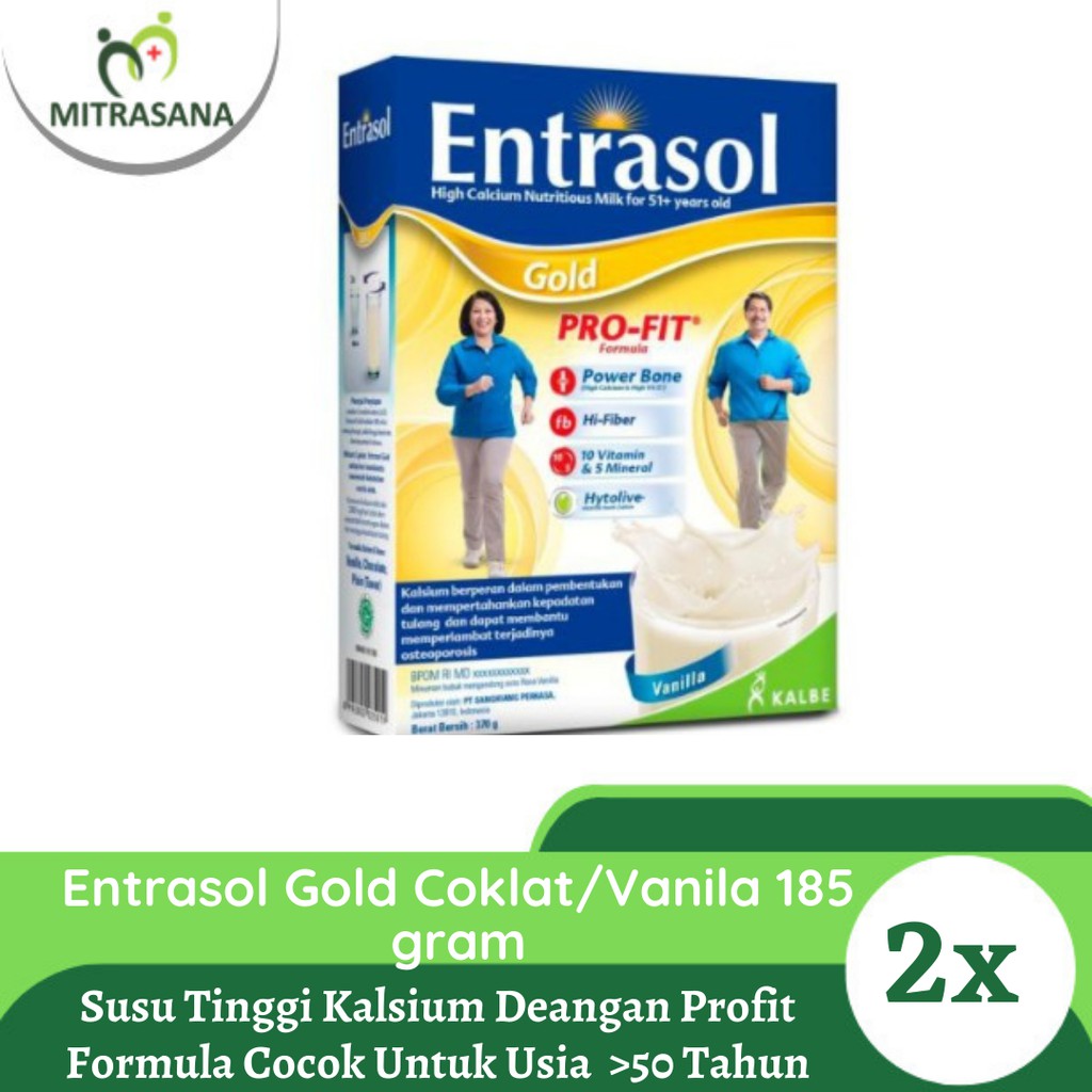 

Entrasol Gold Coklat 2X 185 gram