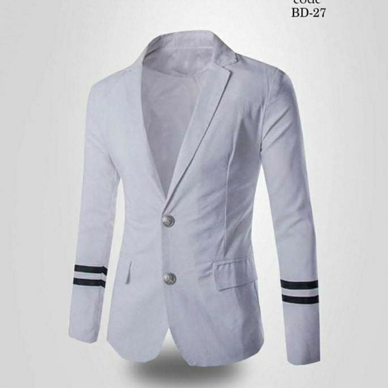 Jaket Jas Pria putih/ Jas formal