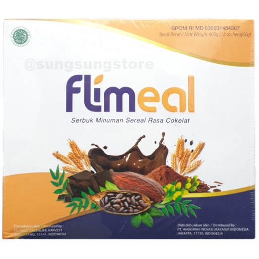 FLIMEAL SERBUK MINUMAN SEREAL 600GR 12 SACHET@50G