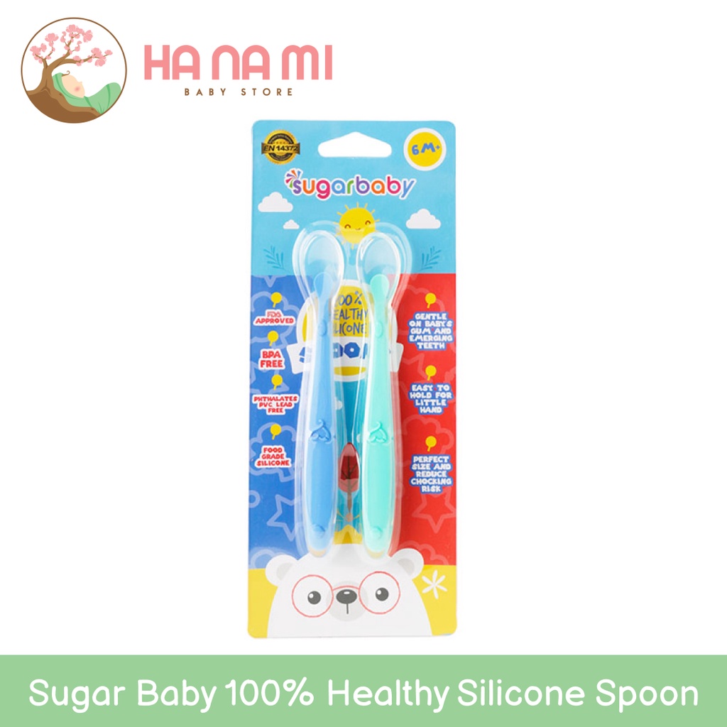 Sugar Baby 100% Healthy Silicone Spoon SugarBaby