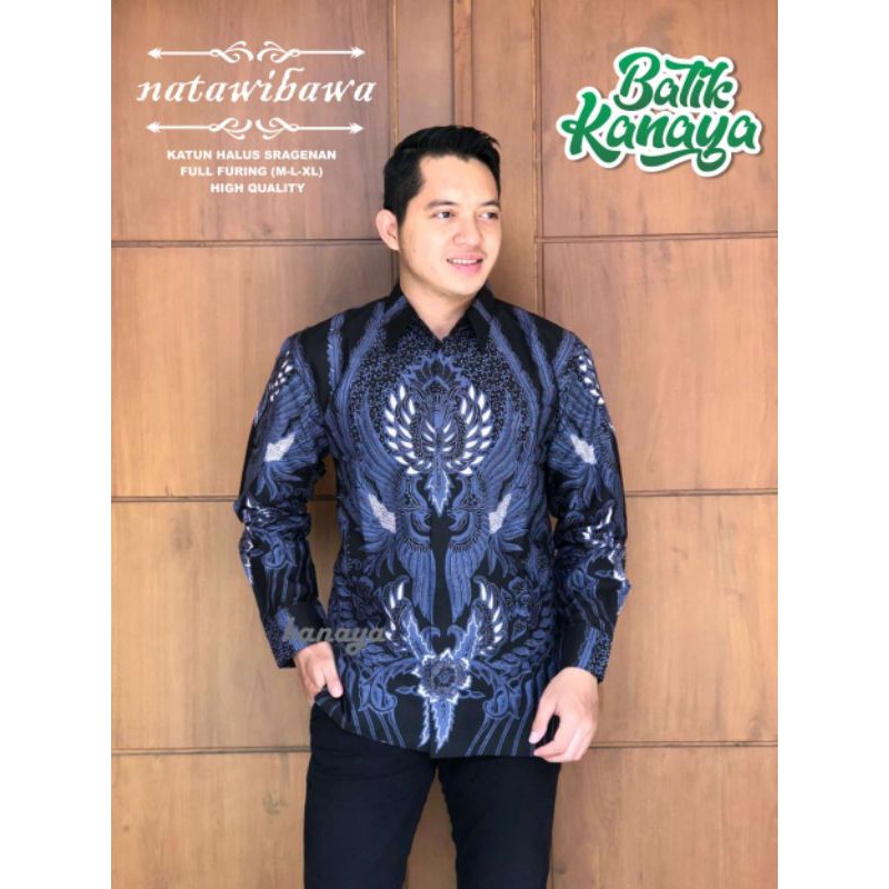 Kanaya Baju Batik Pria NATAWIBAWA Full Furing