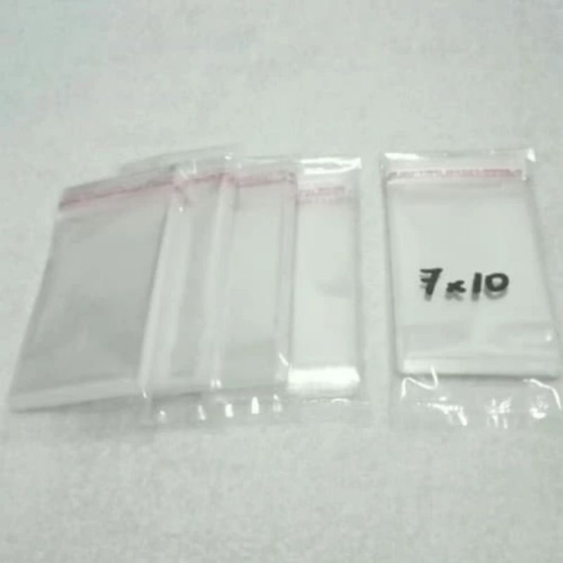

Plastik OPP 7 x 10 cm Seal - Lem 1000 lembar