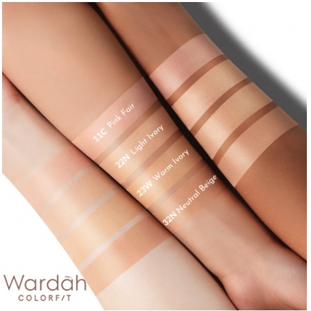 Wardah REFILL Colorfit Perfect Glow Cushion SPF 33 PA++ - Bedak Tahan 12 Jam