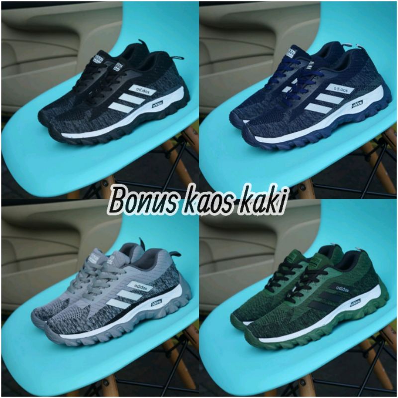 sepatu rajut pria/sepatu olahraga pria/sepatu senam pria/sepatu Sport terkini/sepatu