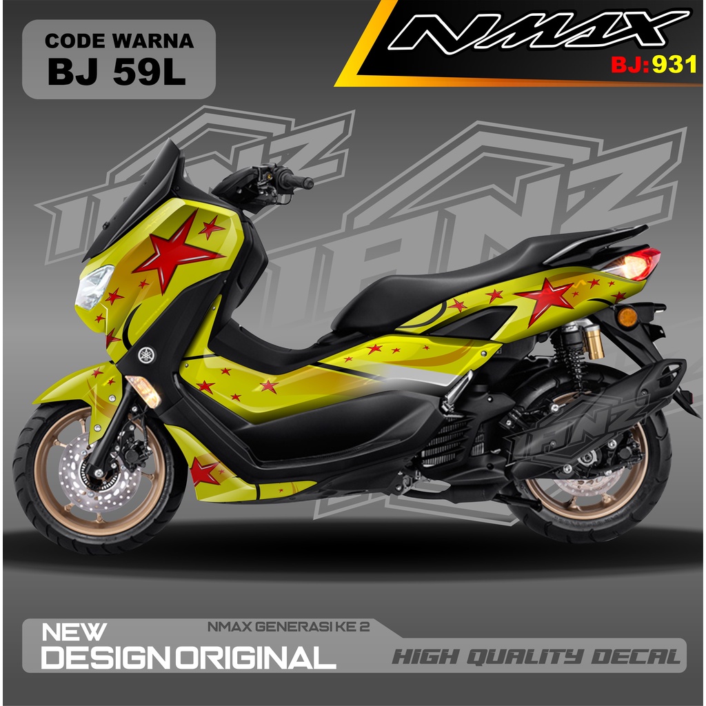 STICKER ALL NEW NMAX / DECAL FULL BODY NMAX / DECAL STIKER FULL BODY NMAX / STIKER DECAL NMAX TERBARU