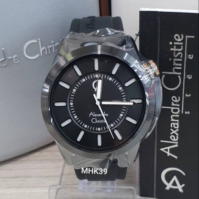 JAM TANGAN ALEXANDRE CHRISTIE AC8632MH BLACK RG