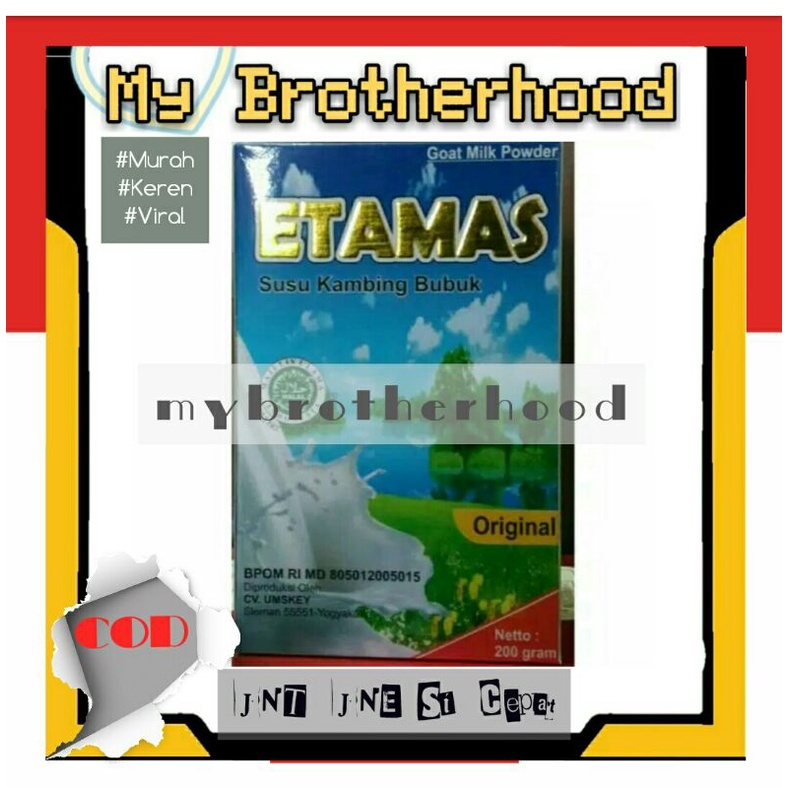 

Susu Kambing Bubuk Etamas Original
