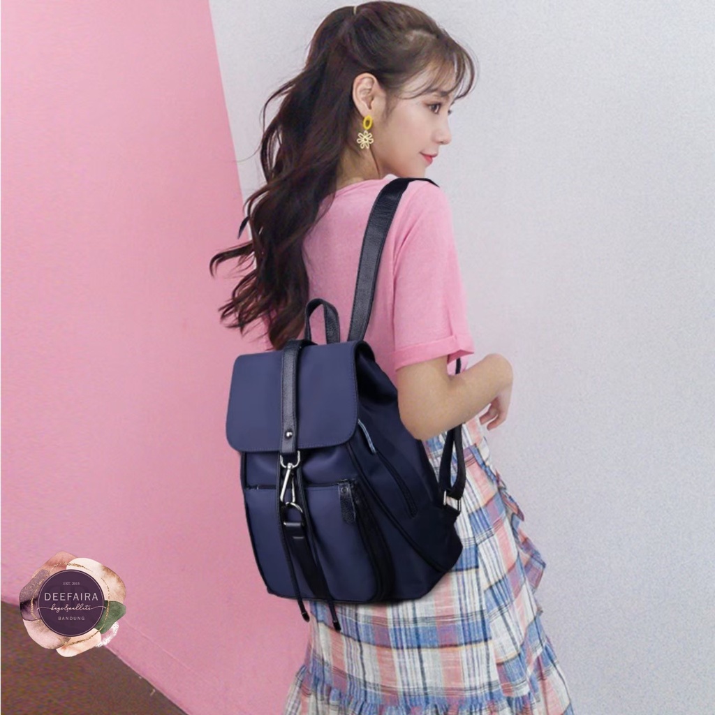 Tas Ransel Wanita Stylish Model Kl1k Stylish X1 Untuk Sekolah Kuliah Dan Kerja