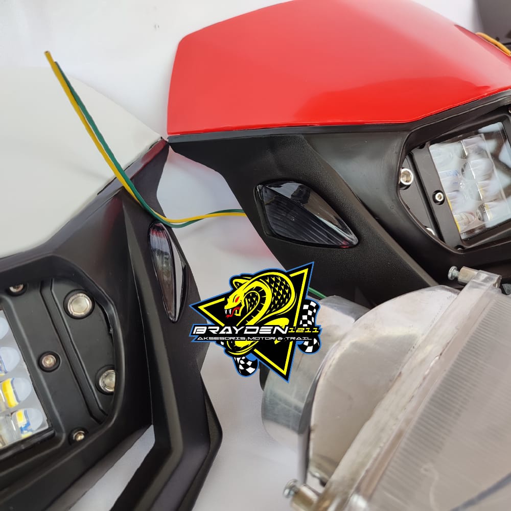 Headlamp reflektor polisport polysport klx 150 crf 150 L batok lampu depan klx BF Dtracker wr155 trail/polysport