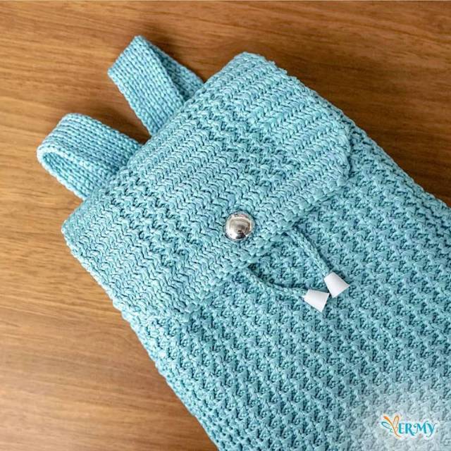 Ransel Rajut, Ransel Mini Rajut, Tas Rajut