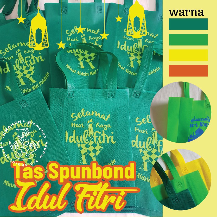 

TAS LEBARAN - TAS BERKAT - TAS IDUL FITRI BAHAN SPUNBOND TEBAL - TAS SPUNBOND EDISI LEBARAN