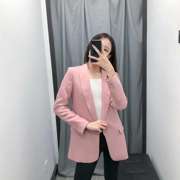 pink pastel blazer
