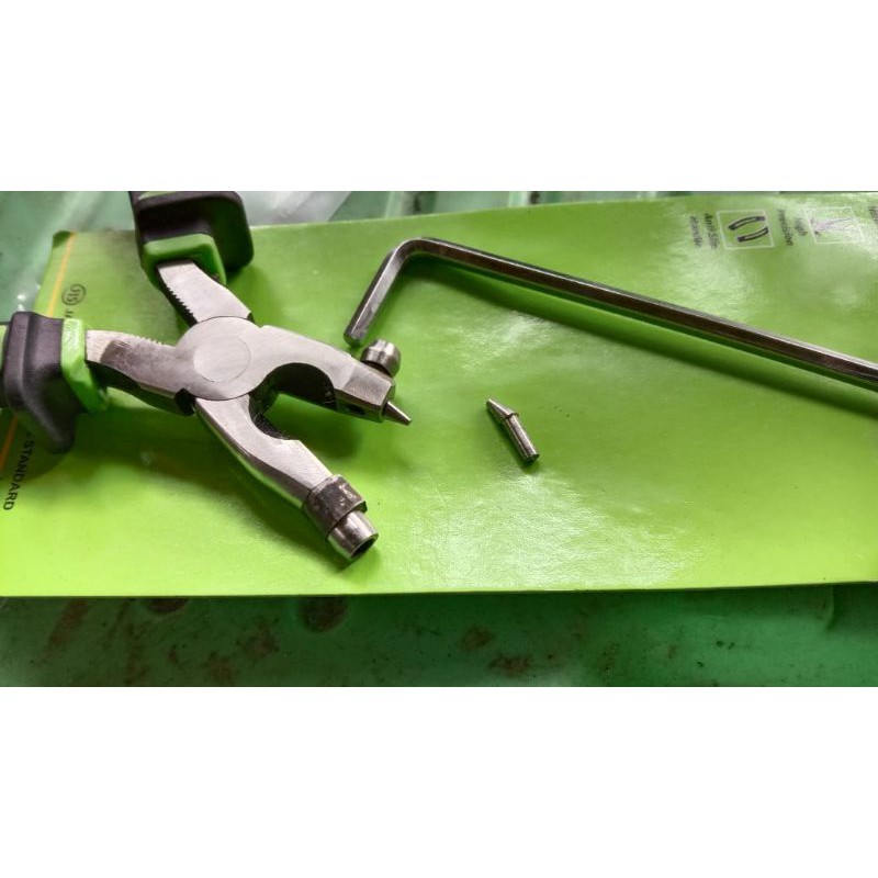 Tang modif alat nekuk kail pancing belut