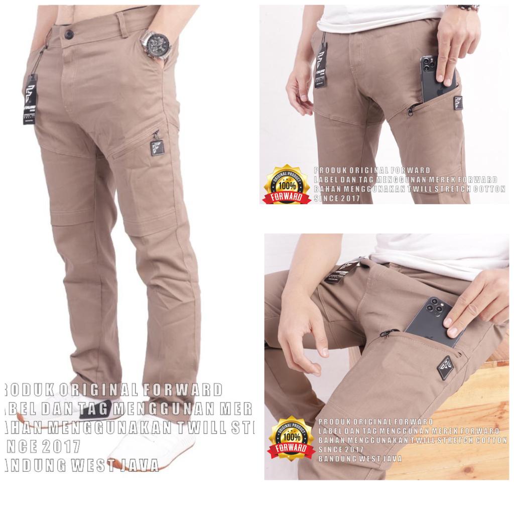 celana joger jogger celana cargo pria fourlayers